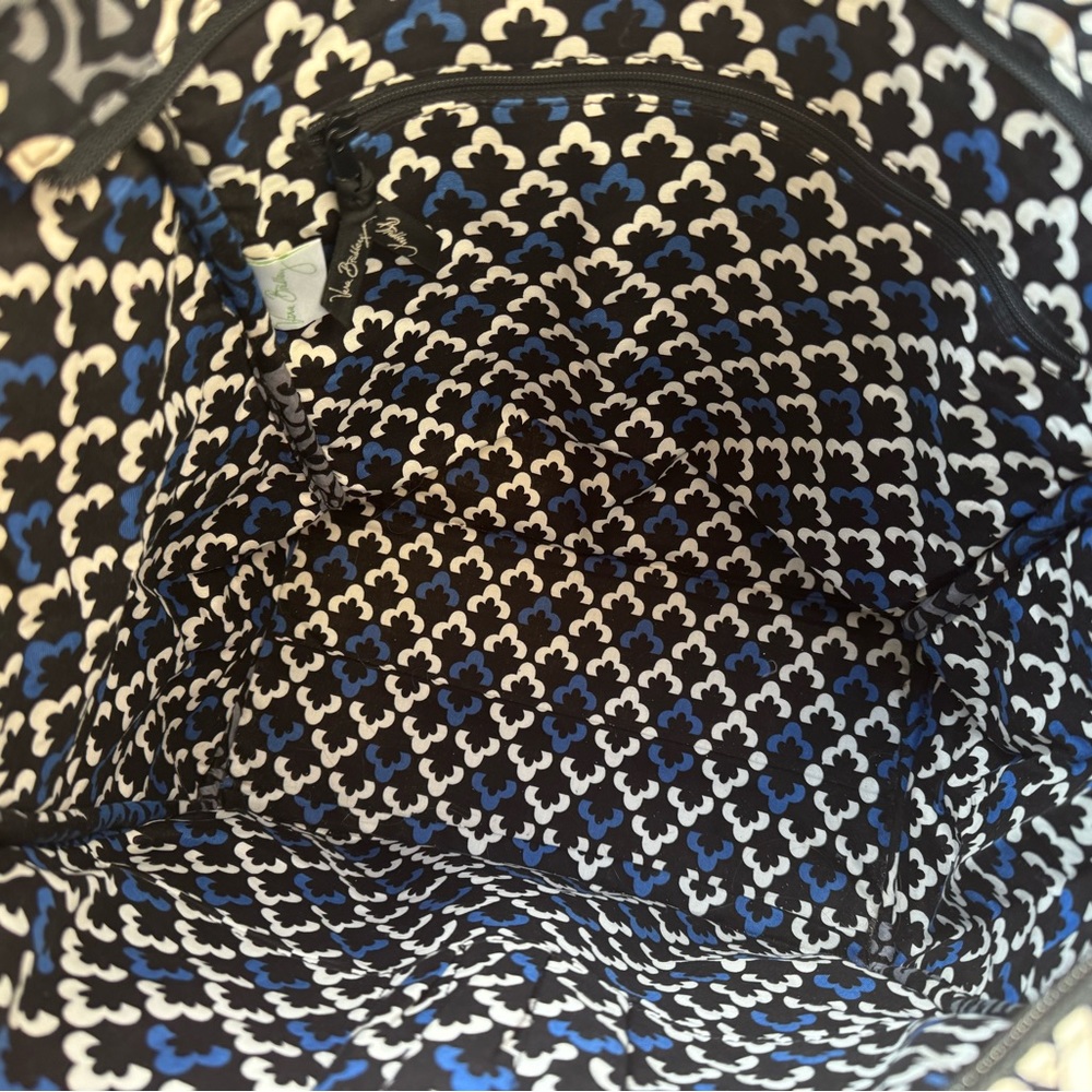 Vera Bradley Tablet Tote - Canterberry Cobalt - Picture 6 of 12
